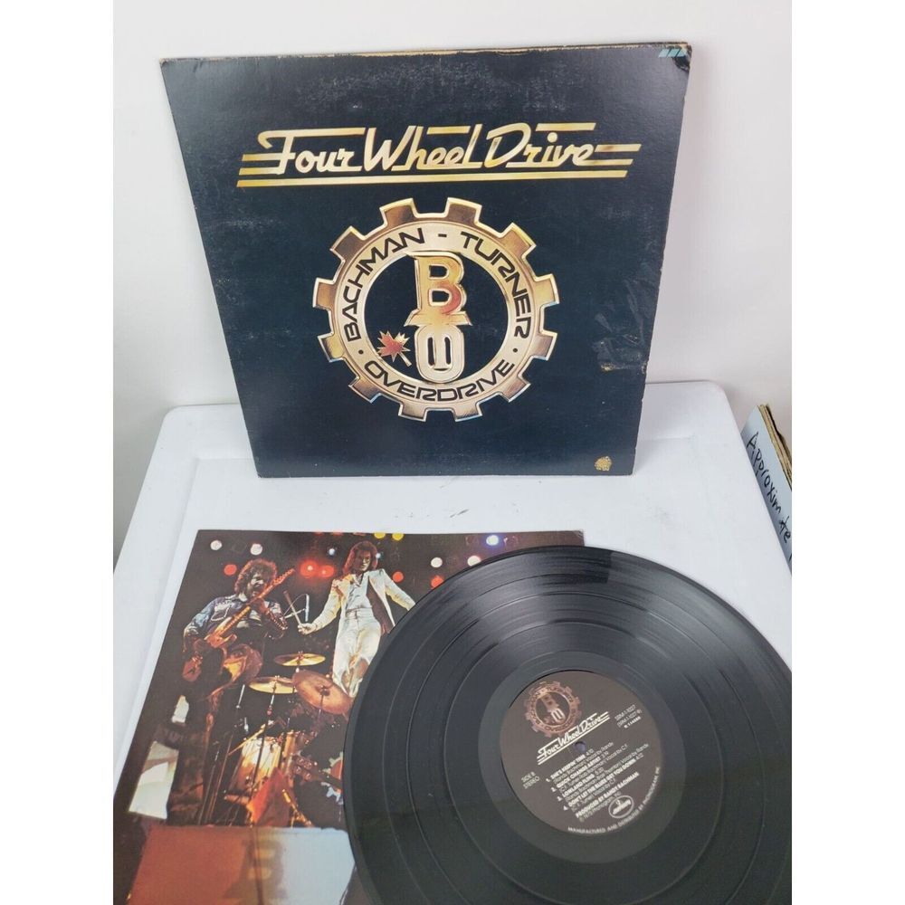 Bachman-Turner Overdrive Four Wheel‎ Drive Vinyl Record LP GUC